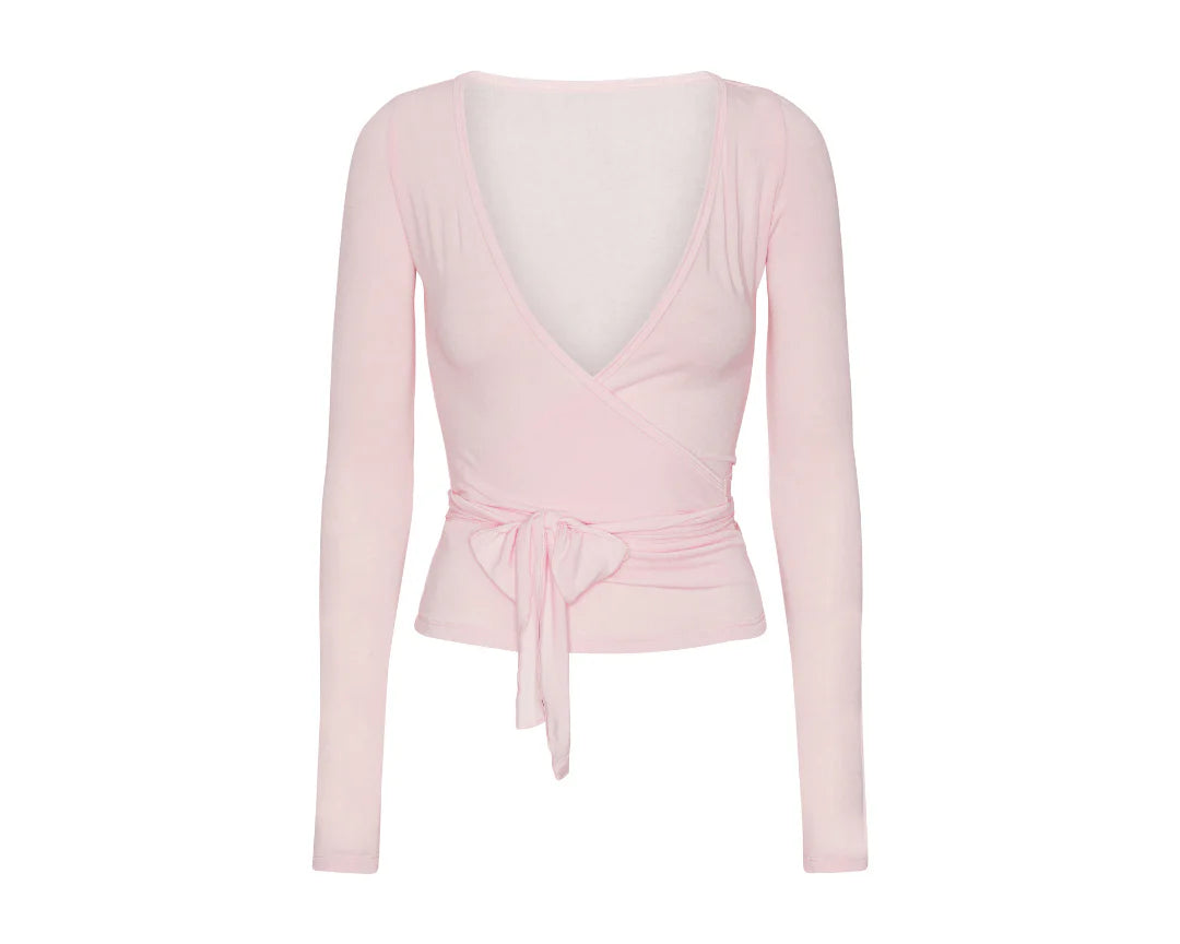 Ballet Wrap Blouse